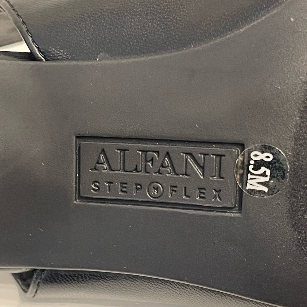 NIB Alfani Jasmynee Black Shooties - Picture 4 of 7